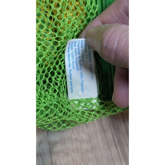 Green Frog Silly Sacs Backpack With Adjustable Straps & Mesh Pockets For Kids - Picture 8 of 9